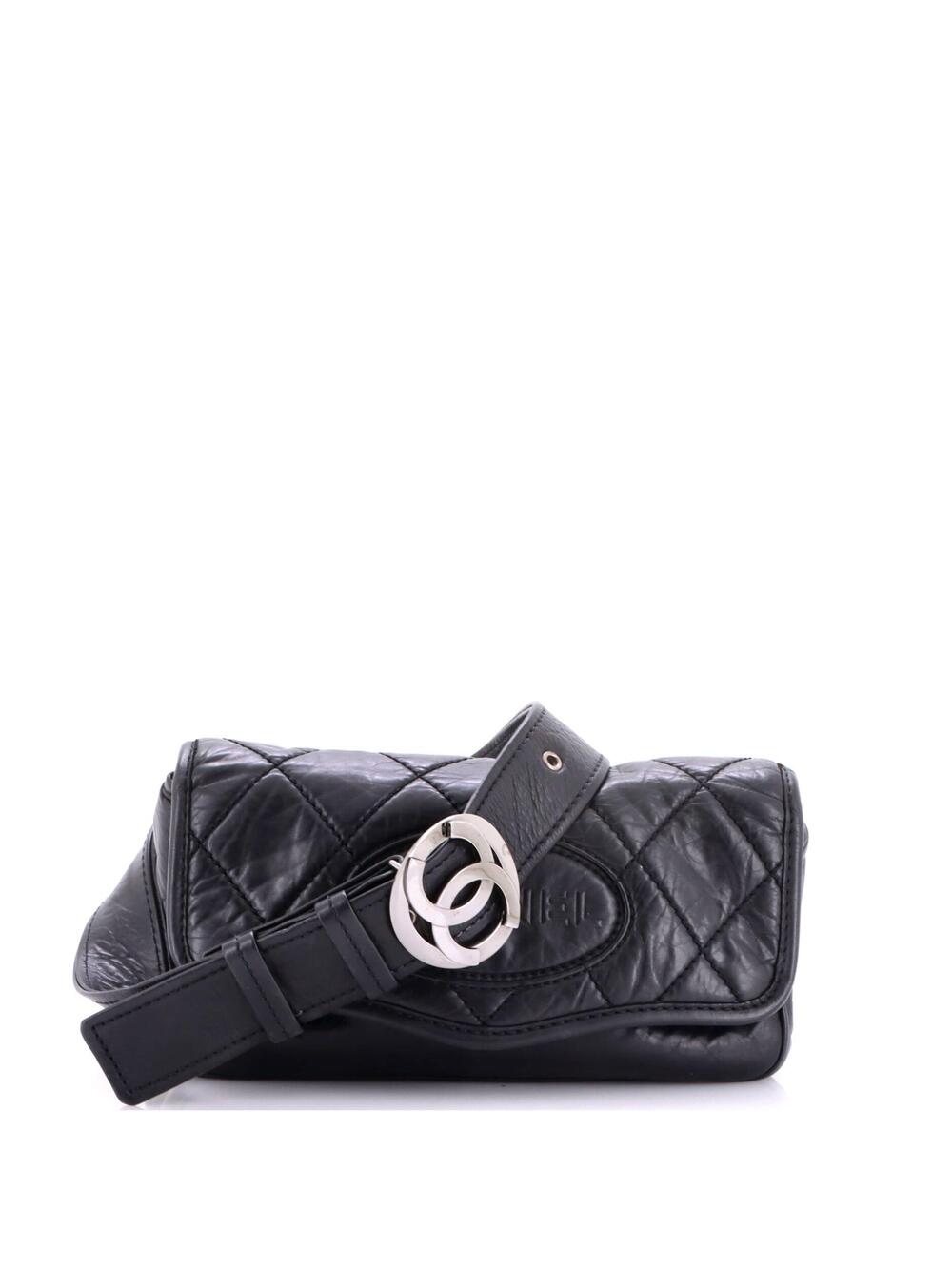 Chanel Vintage Logo Messenger Bag #322453C19B